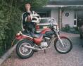 Graham with Cagiva Roadster.